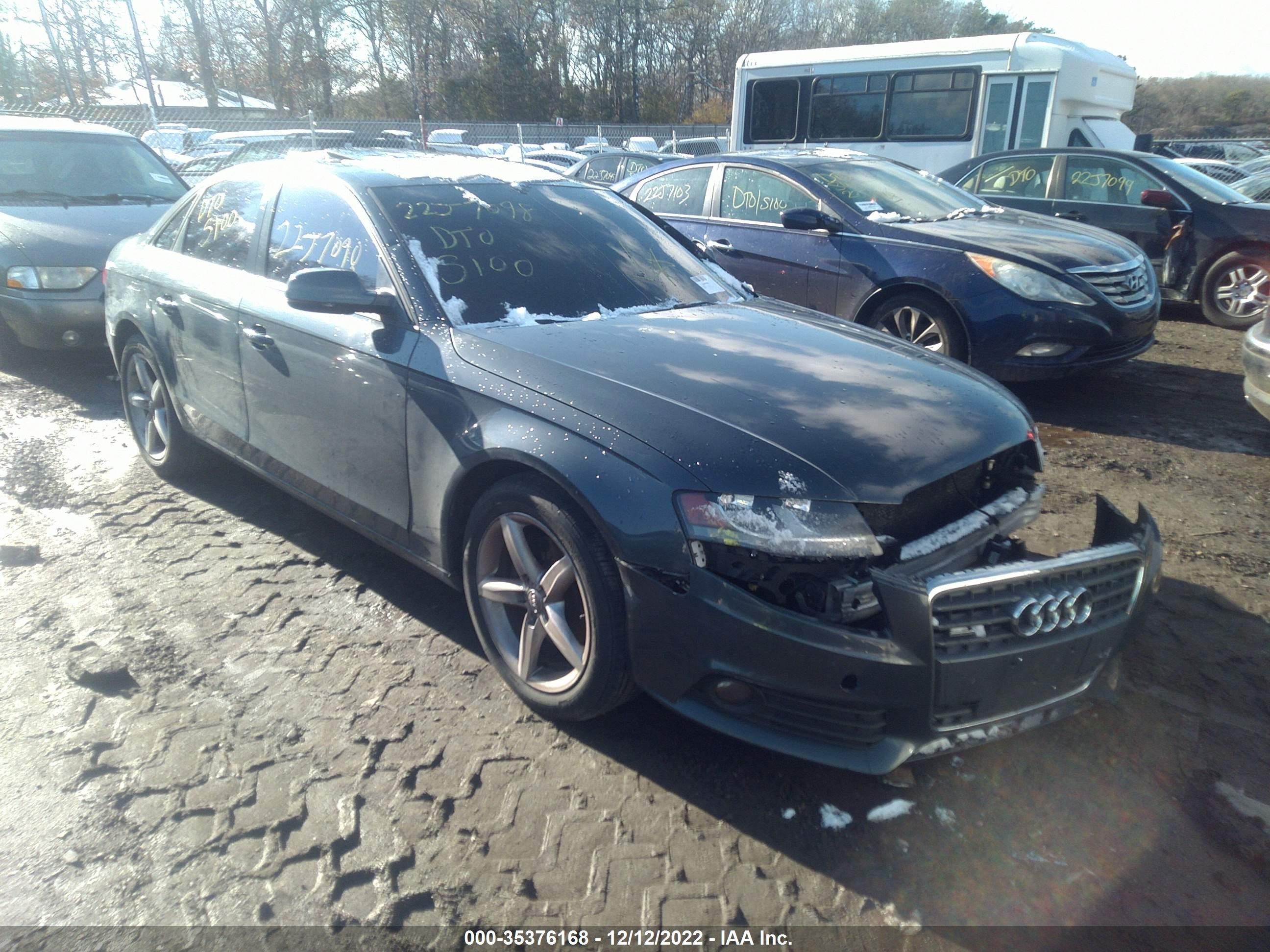 AUDI A4 2010 waubfafl1an062698