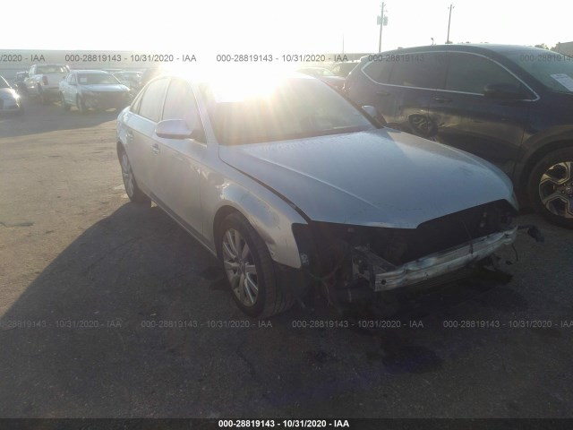 AUDI A4 2012 waubfafl1da162120