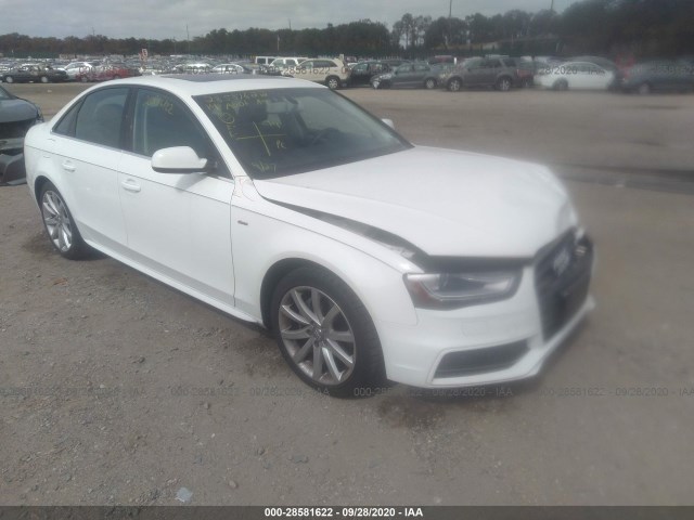 AUDI A4 2014 waubfafl1en026886