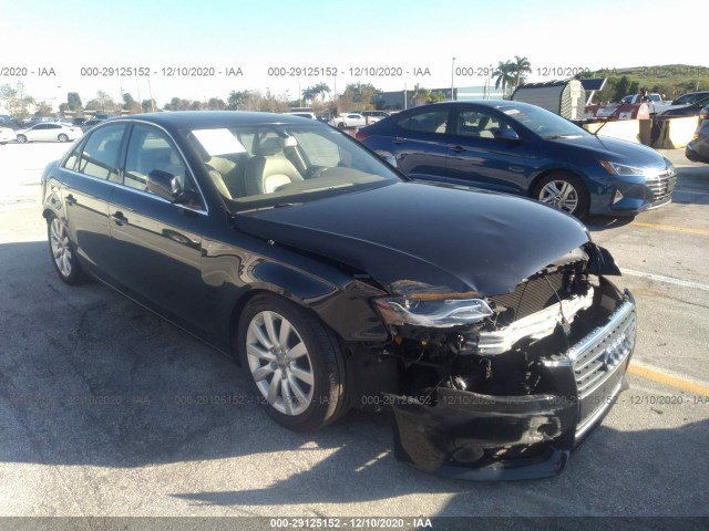 AUDI A4 2012 waubfafl2ca108646