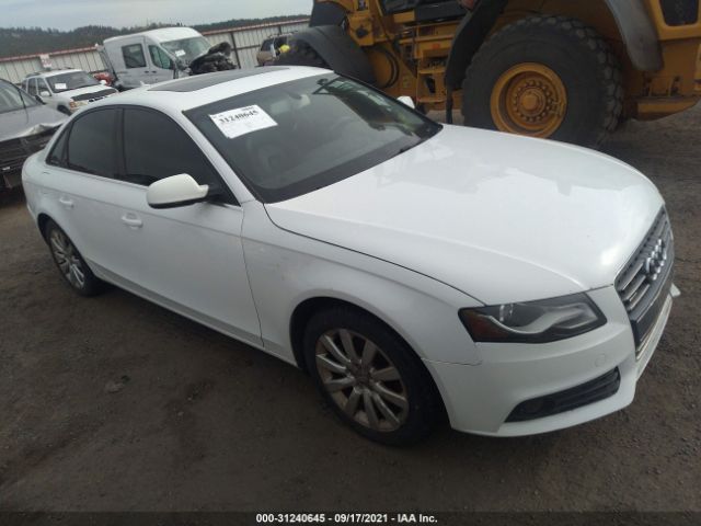 AUDI A4 2012 waubfafl2cn009513