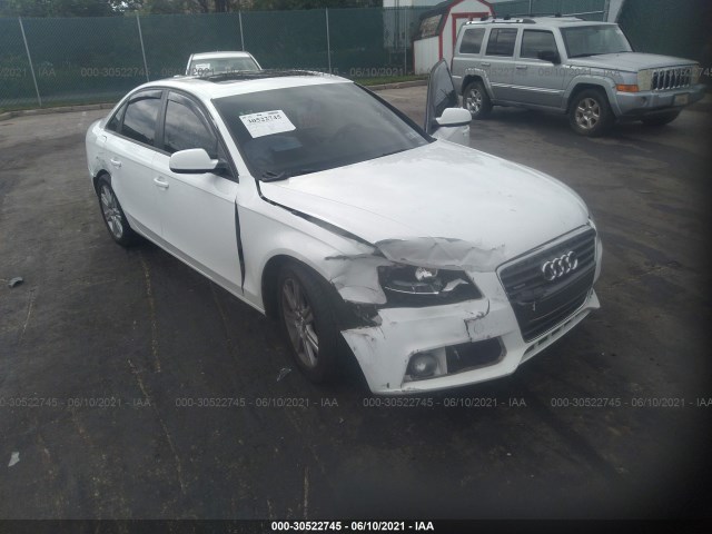 AUDI A4 2011 waubfafl3bn047430