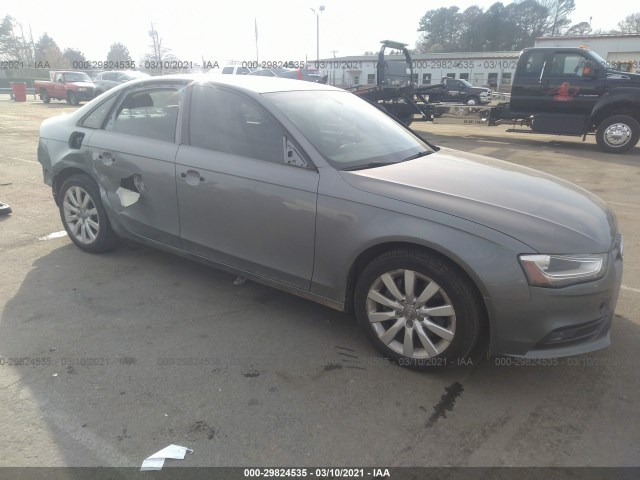 AUDI A4 2013 waubfafl3da172275