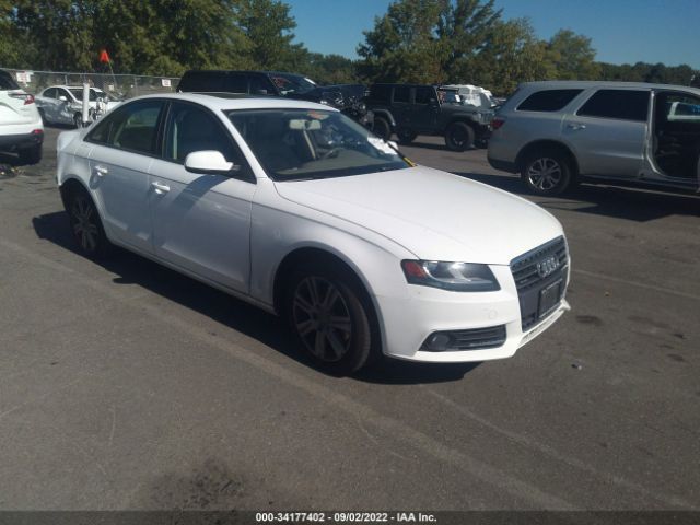 AUDI A4 2010 waubfafl4an022177