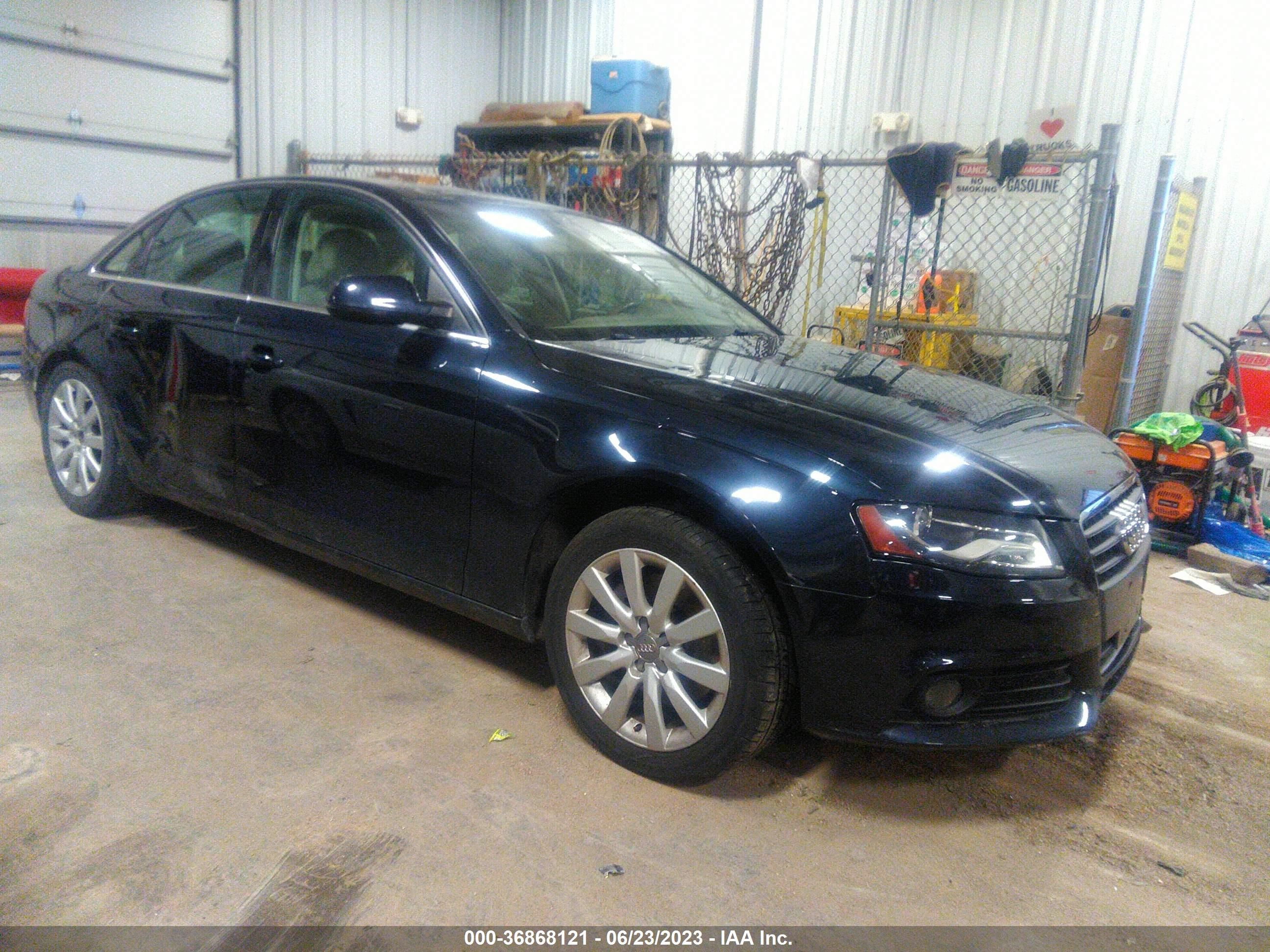 AUDI A4 2012 waubfafl4cn007276