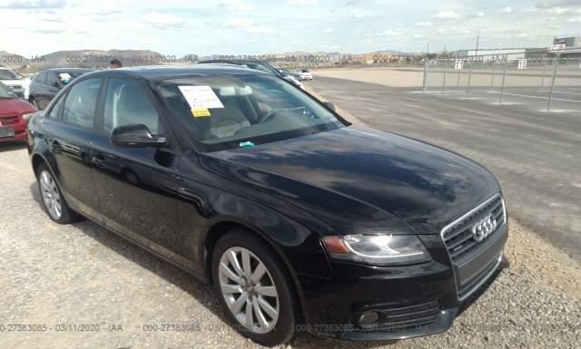 AUDI A4 2012 waubfafl4cn014440