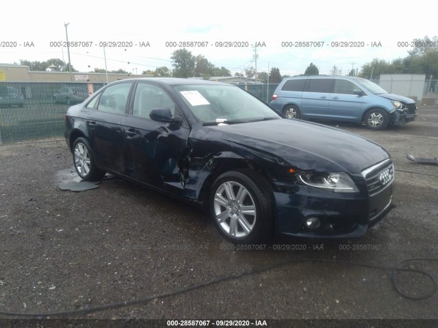 AUDI A4 2011 waubfafl5bn044710