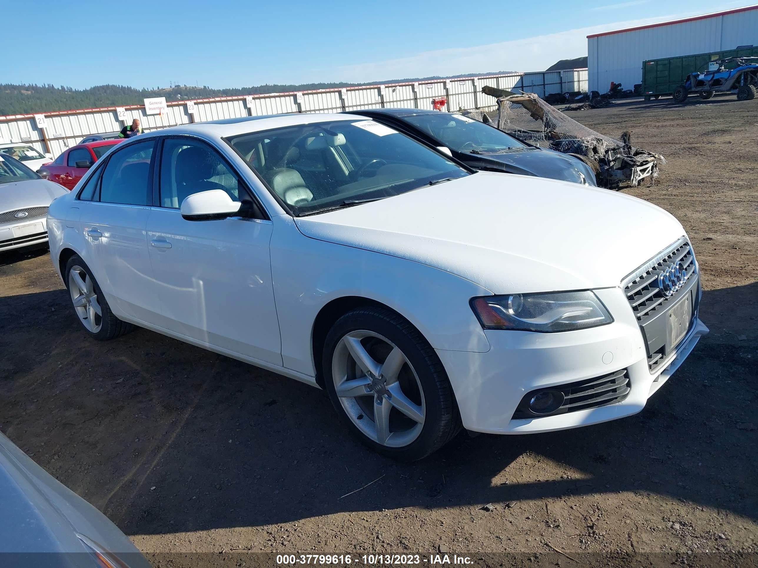 AUDI A4 2012 waubfafl5cn009649