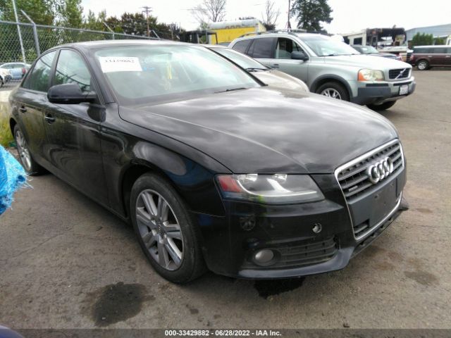 AUDI A4 2010 waubfafl6an050336