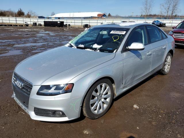 AUDI A4 PREMIUM 2012 waubfafl6cn002984