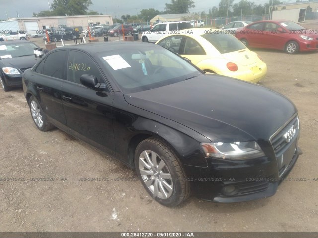 AUDI A4 2012 waubfafl6cn020546