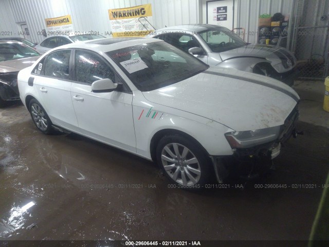 AUDI A4 2013 waubfafl6dn016272