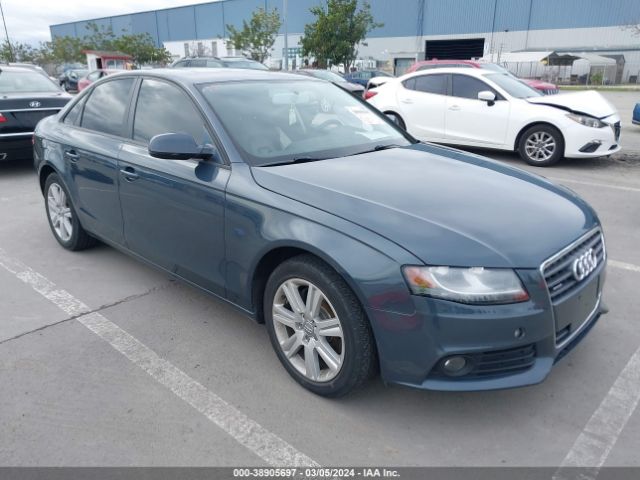 AUDI A4 2011 waubfafl7bn056776