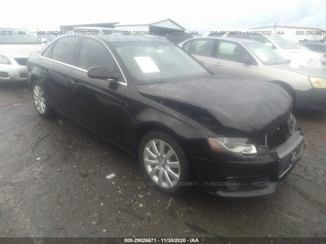 AUDI A4 2012 waubfafl7ca114409