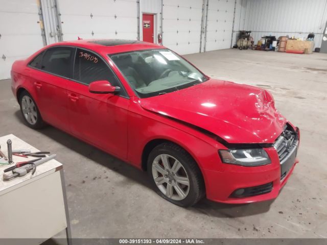 AUDI A4 2010 waubfafl8an015801