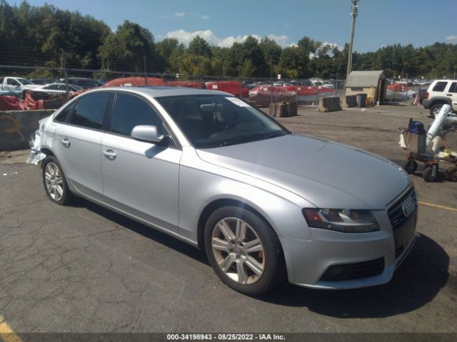 AUDI A4 2010 waubfafl8an036700