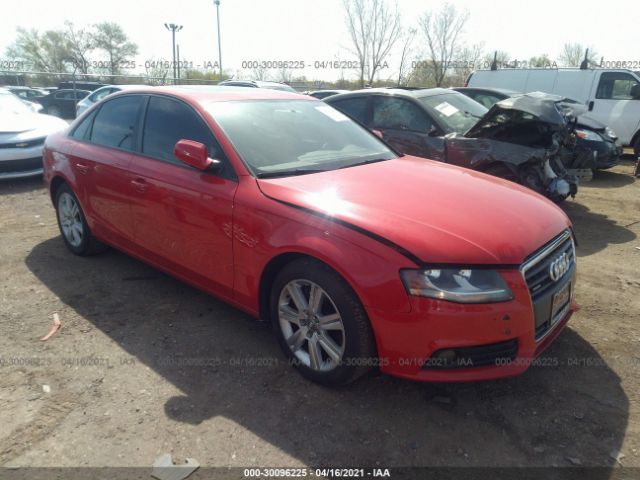 AUDI A4 2011 waubfafl8bn029540