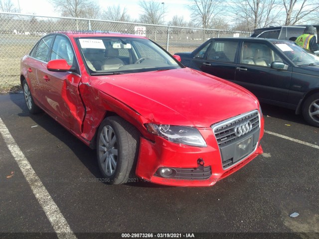 AUDI A4 2012 waubfafl8ca119859