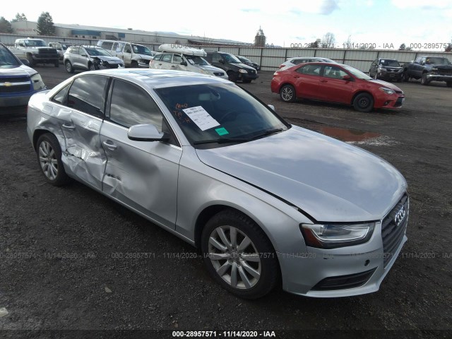 AUDI A4 2013 waubfafl8da162101