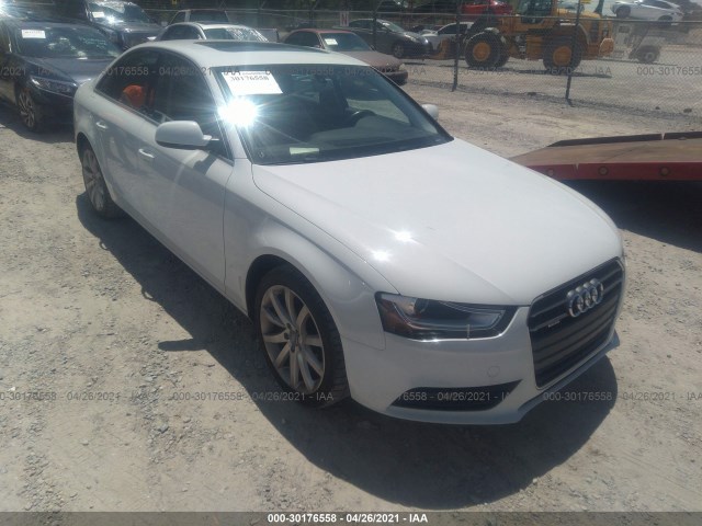 AUDI A4 2013 waubfafl8dn049578