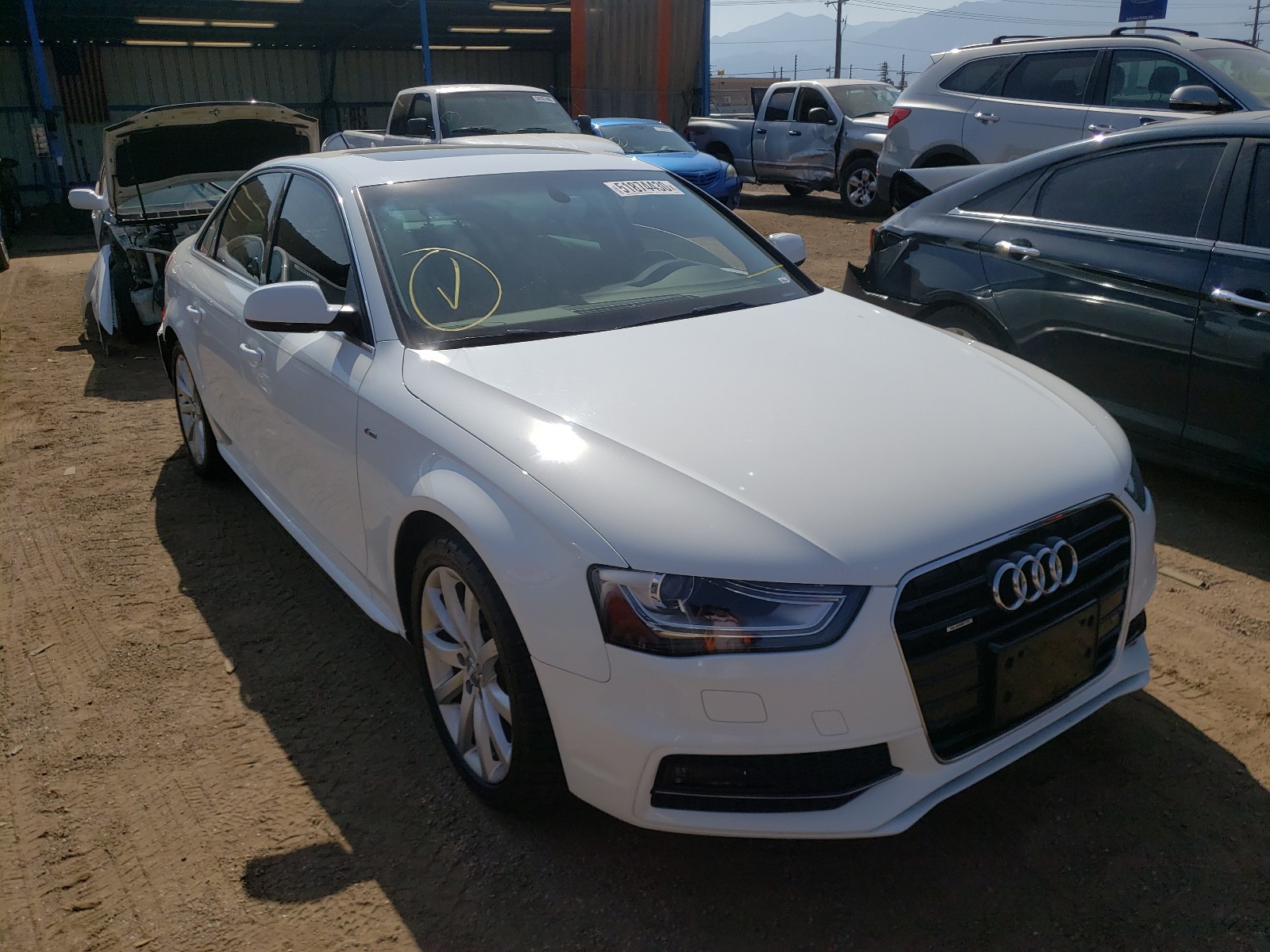 AUDI A4 PREMIUM 2014 waubfafl8en036685