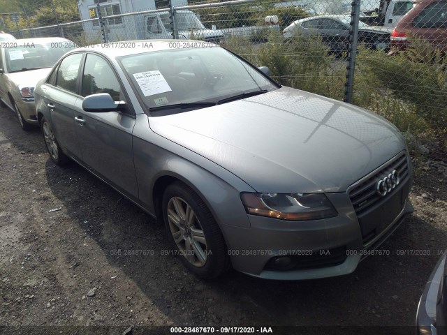 AUDI A4 2010 waubfafl9an058334