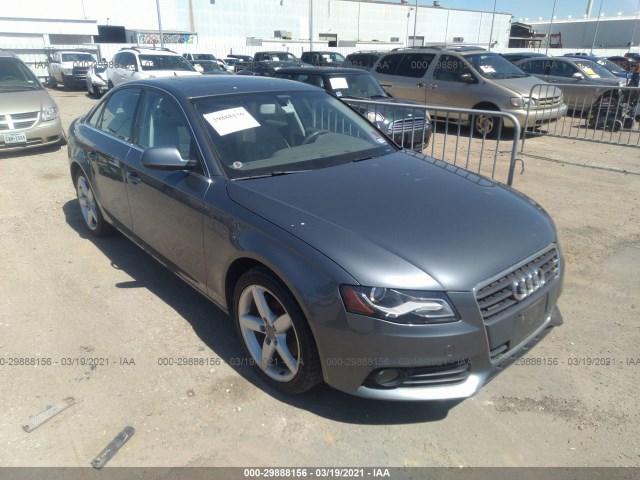 AUDI A4 2012 waubfafl9ca045643