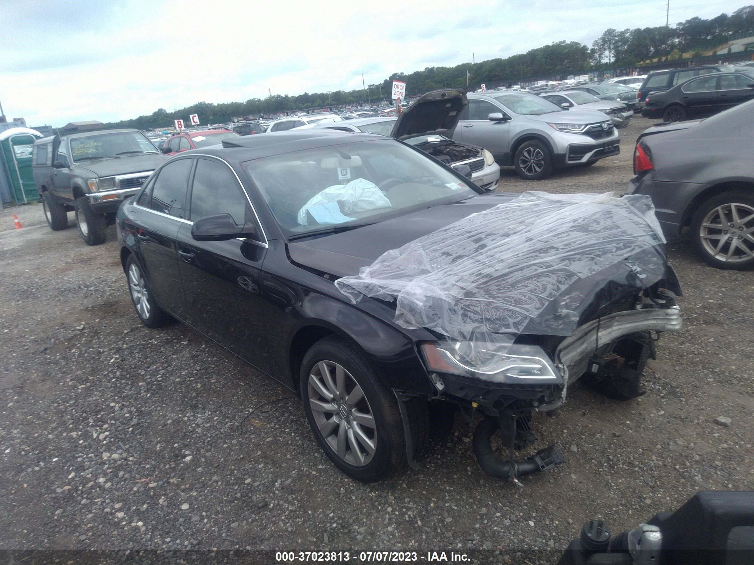 AUDI A4 2012 waubfafl9cn000825