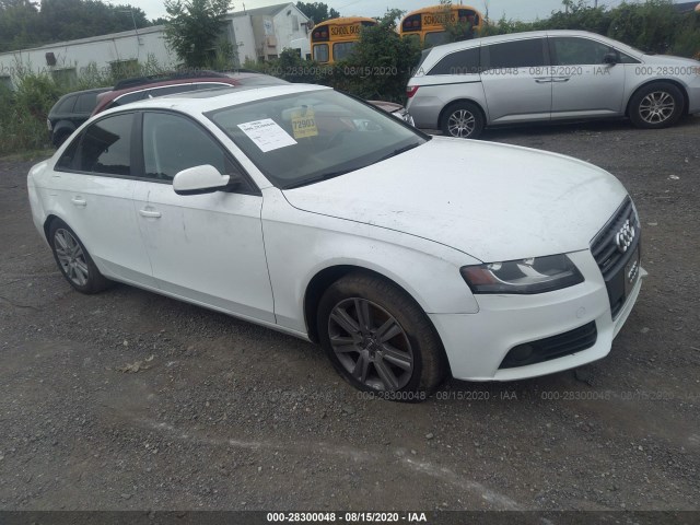 AUDI A4 2011 waubfaflxbn042046