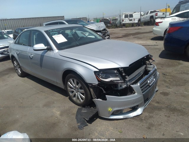 AUDI A4 2012 waubfaflxca095791