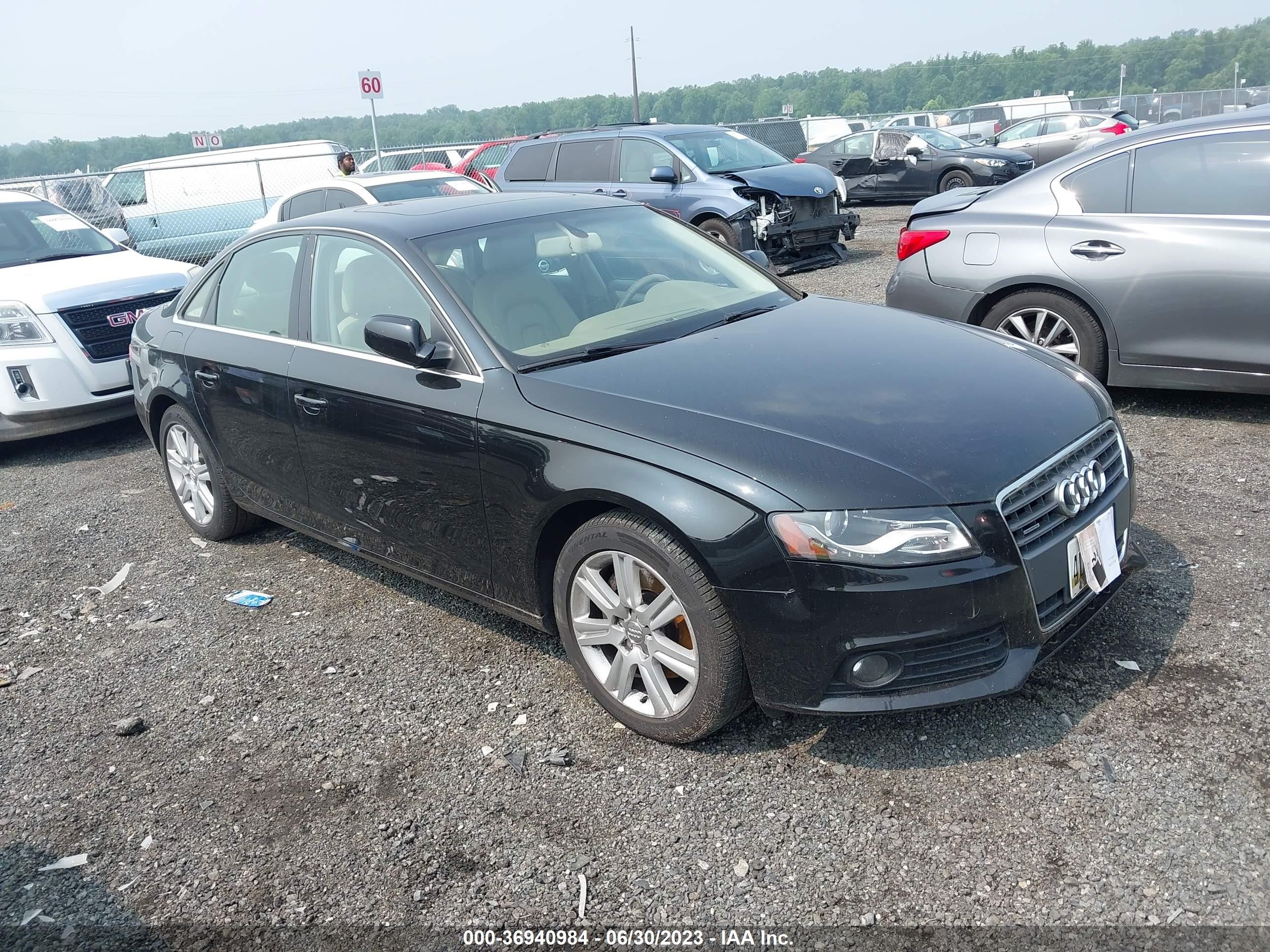 AUDI A4 2012 waubfaflxcn006360