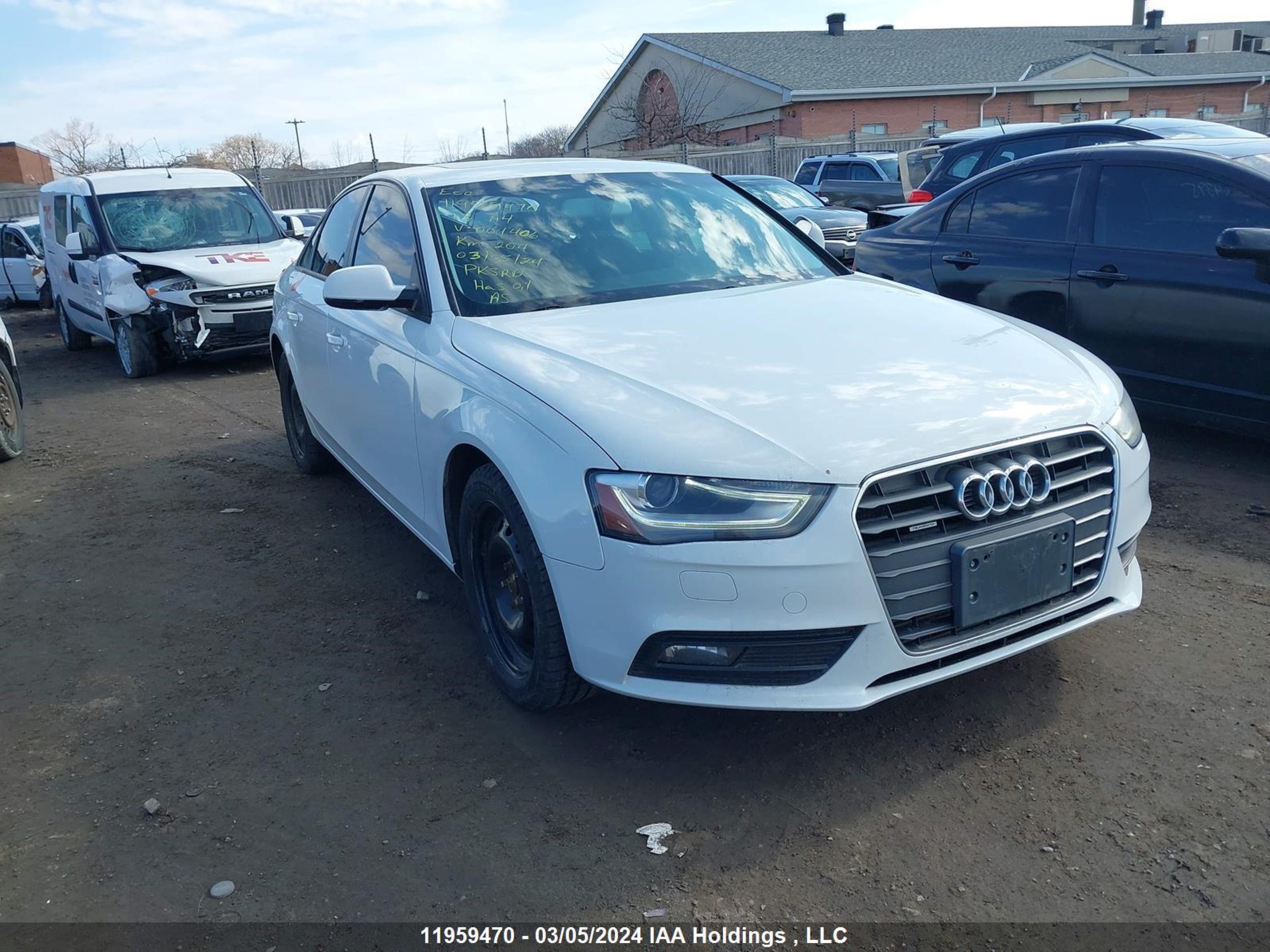 AUDI A4 2013 waubfcfl2dn004406