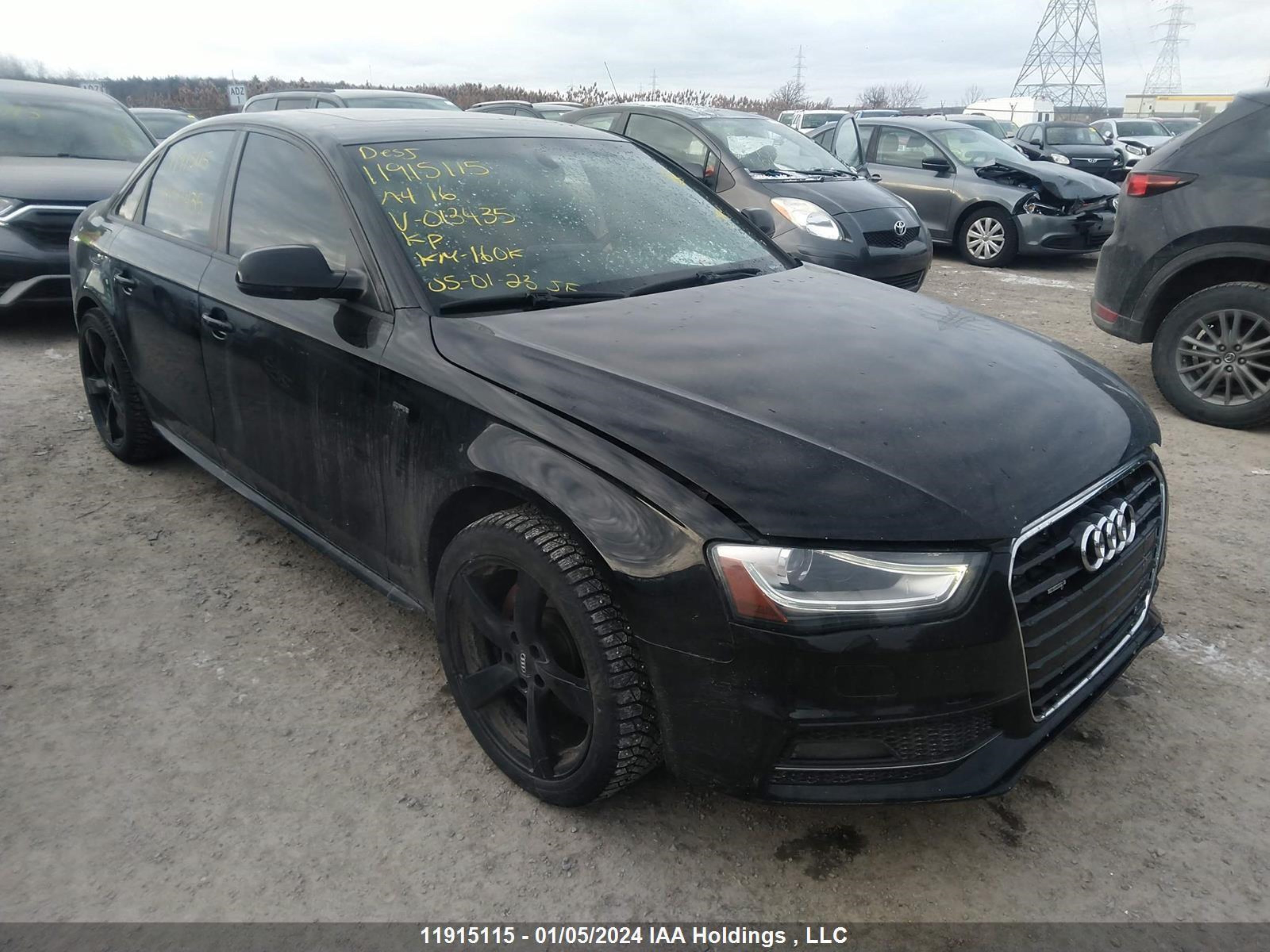 AUDI A4 2015 waubfcfl4gn013435