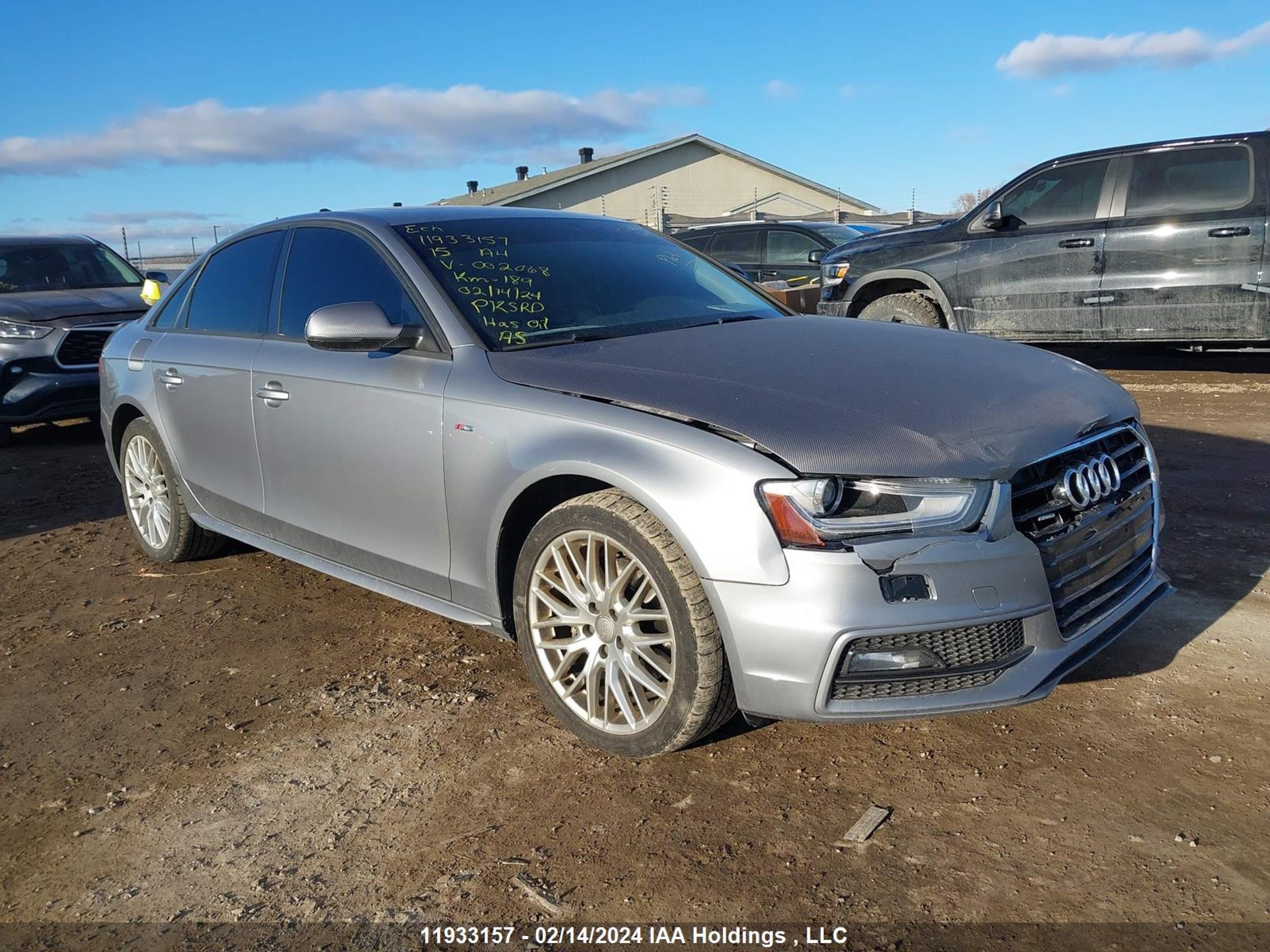 AUDI A4 2015 waubfcfl5fn002068