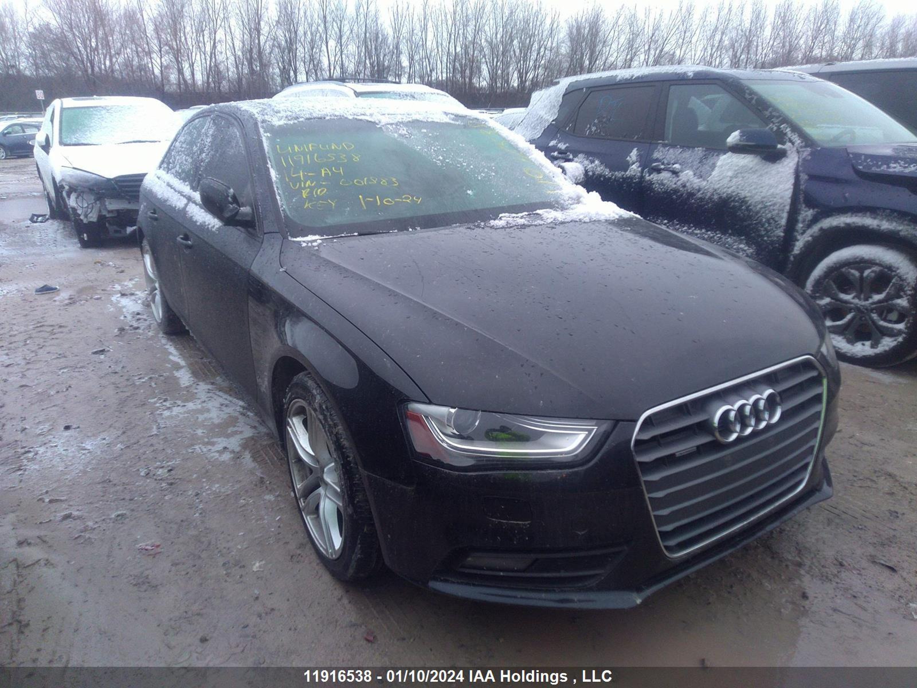 AUDI A4 2014 waubfcfl8en001883