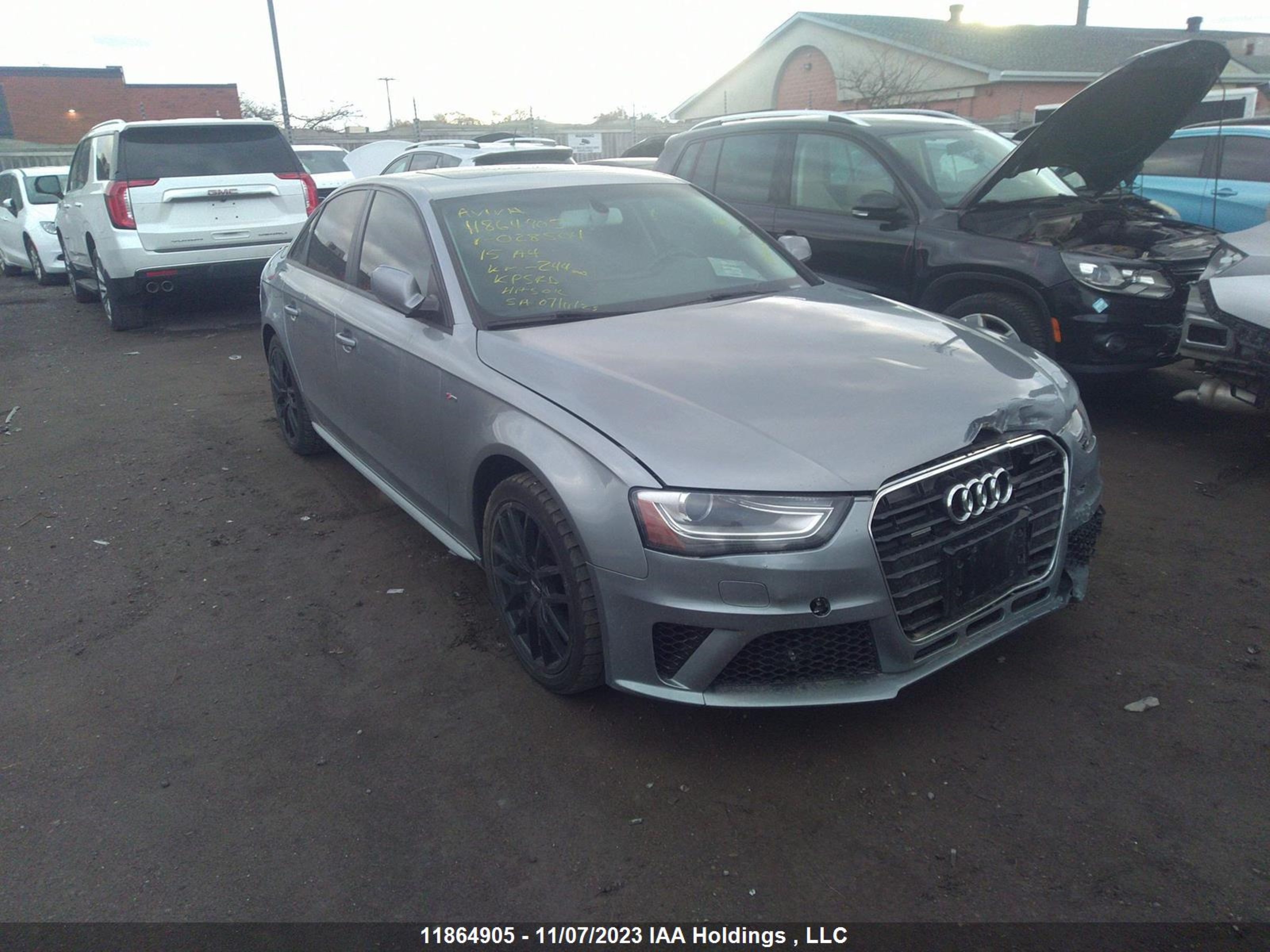 AUDI A4 2015 waubfcfl8fn028504