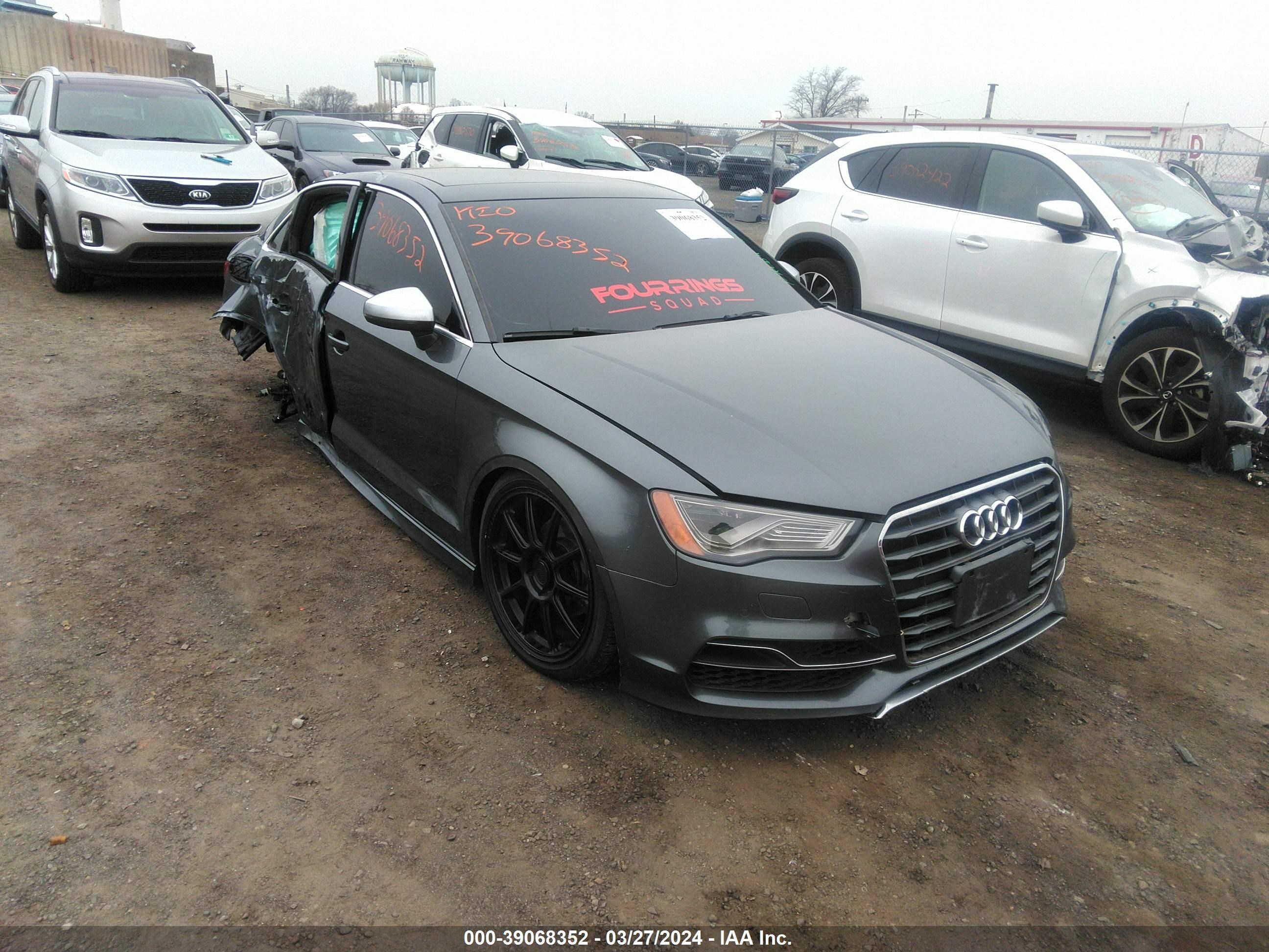 AUDI S3 2015 waubfgffxf1046690