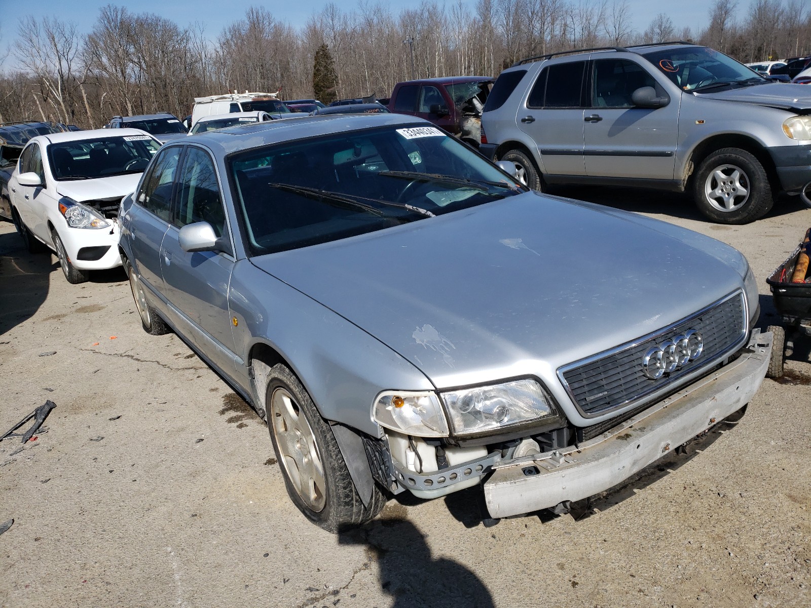 AUDI A8 QUATTRO 1998 waubg34d9wn008769