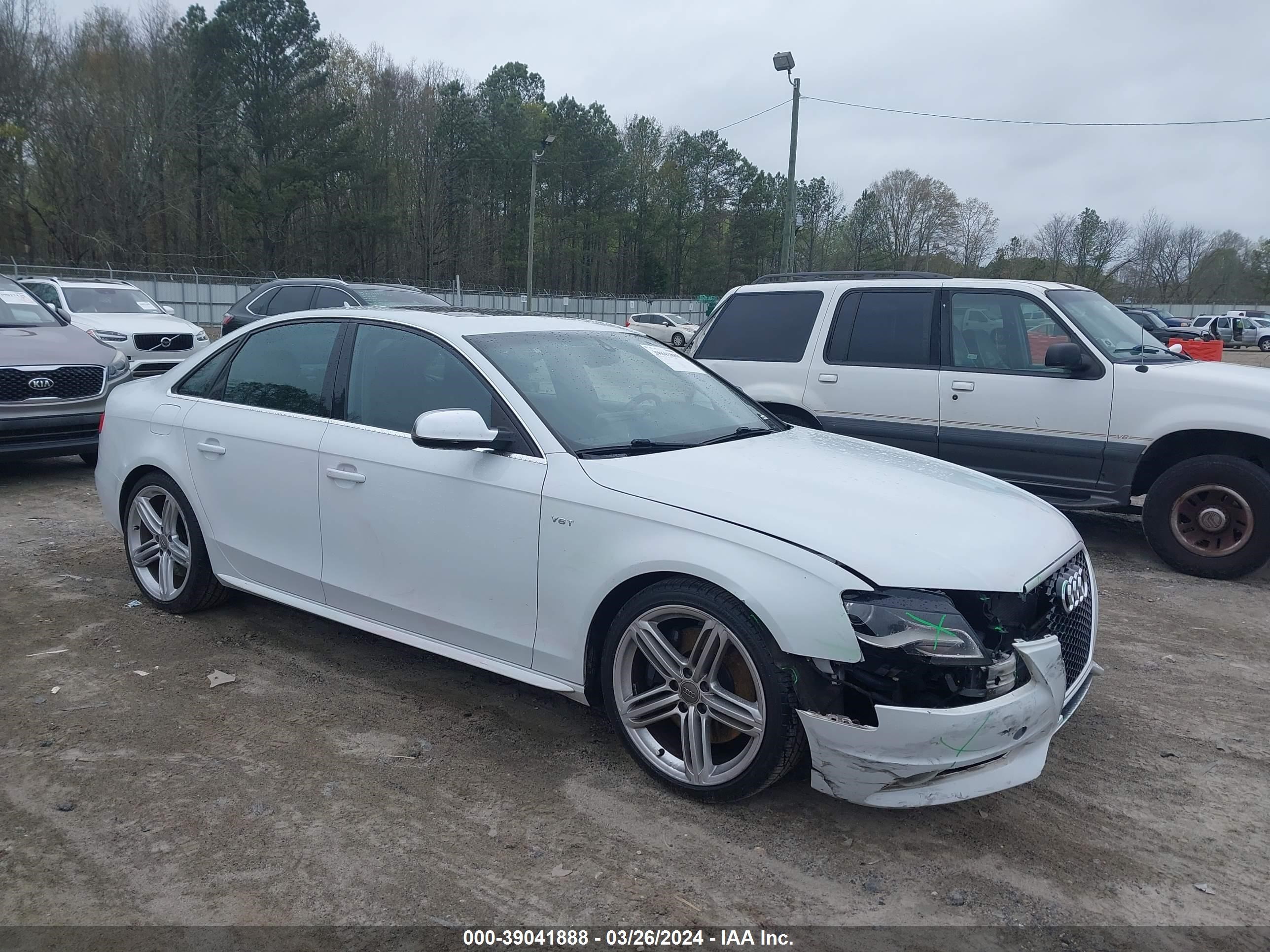 AUDI S4 2012 waubgafl0ca088099