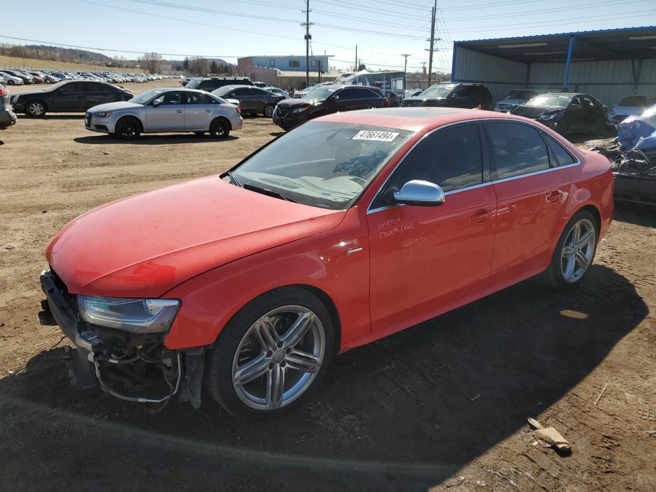 AUDI RS4 2014 waubgafl8ea118310