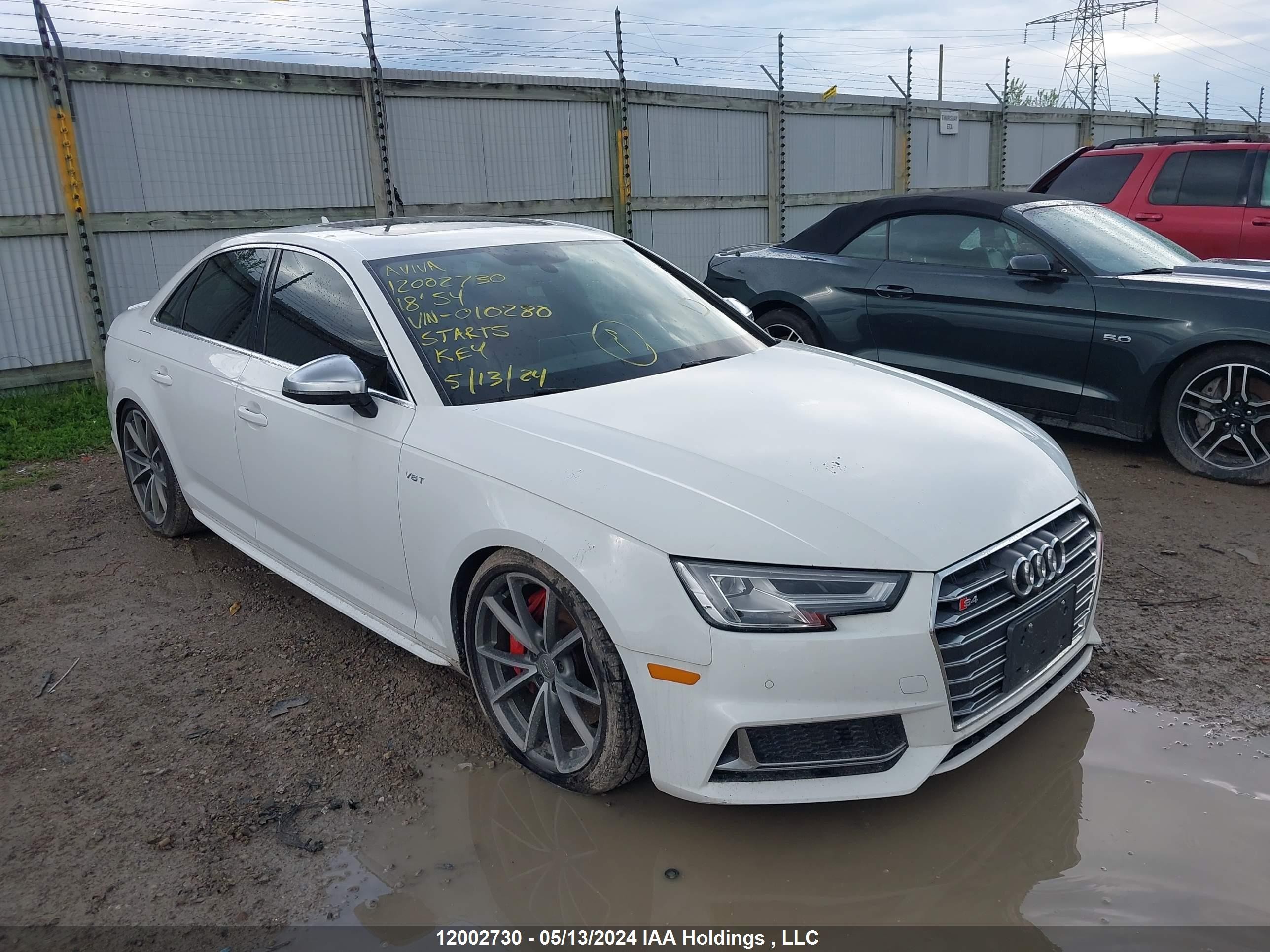 AUDI S4 2018 wauc4af40ja010280