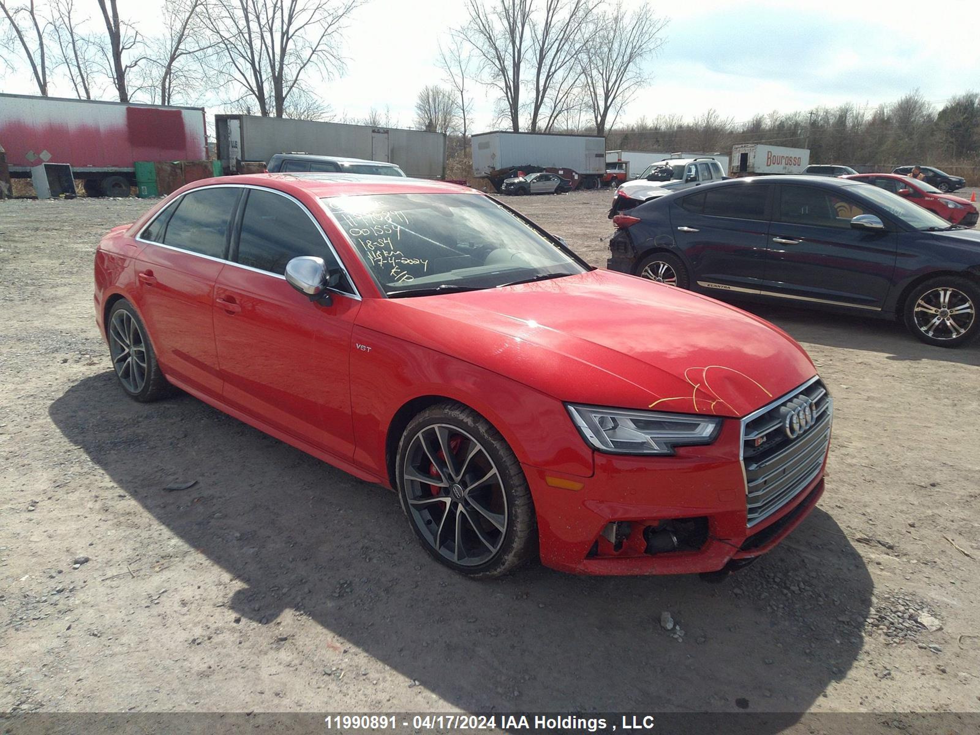 AUDI S4 2018 wauc4af4xja001554