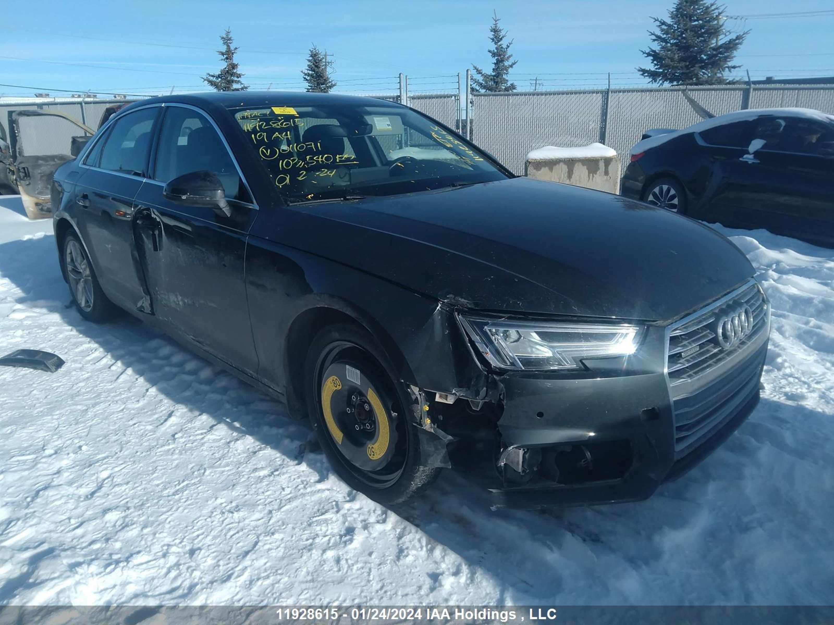 AUDI A4 2019 waucnaf49ka011071