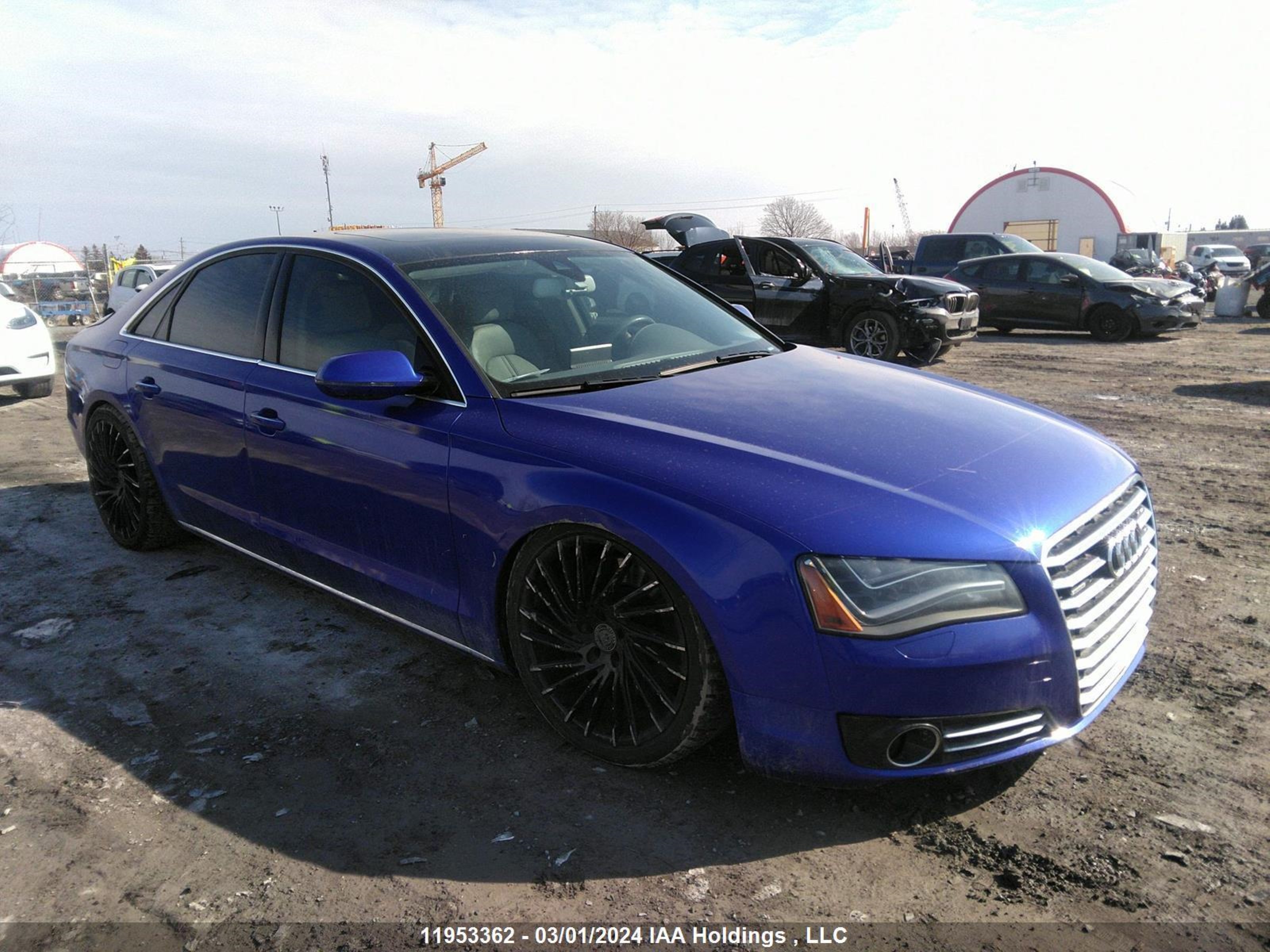 AUDI A8 2012 waucvafd7cn003254