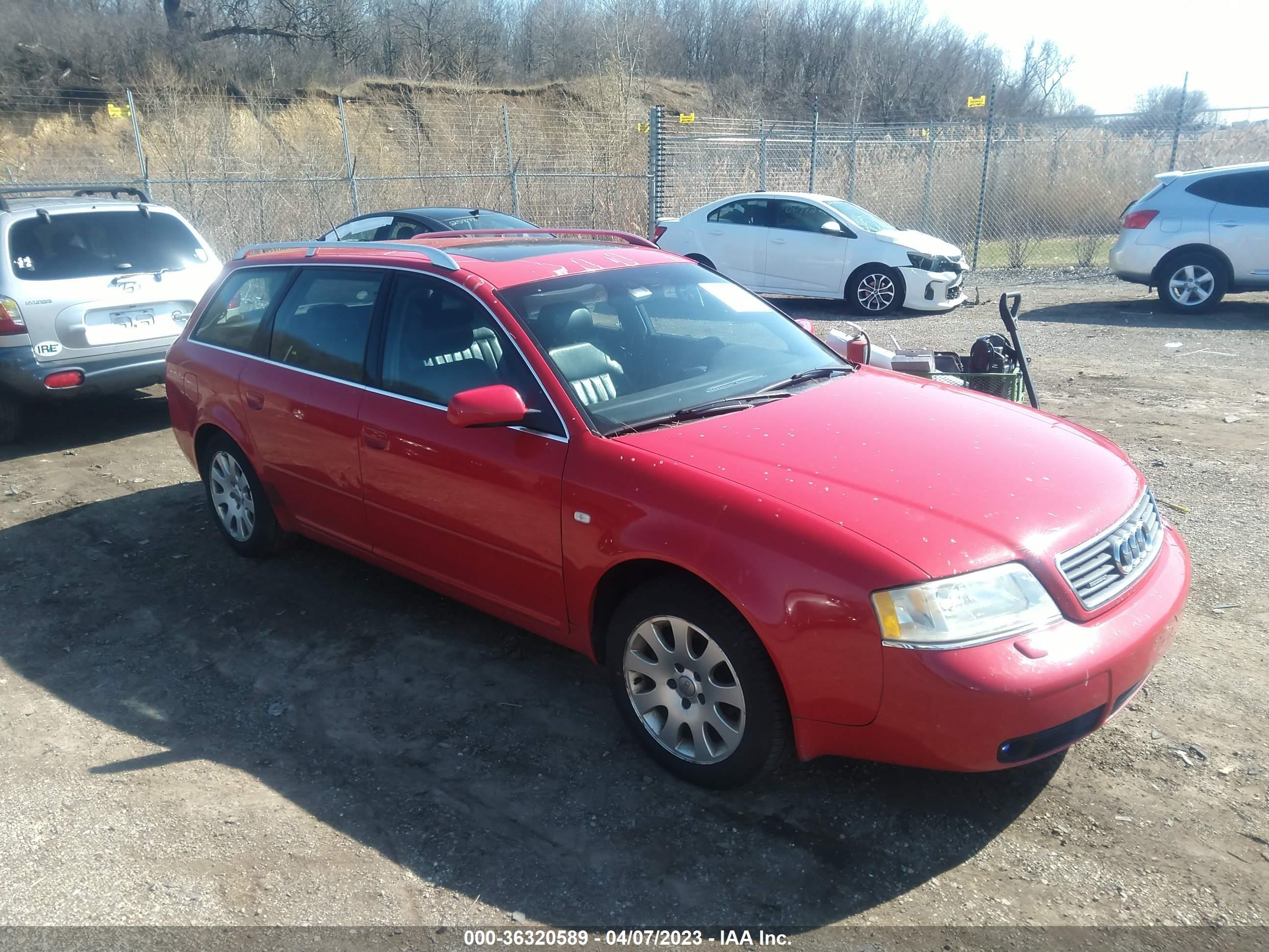 AUDI A6 1999 wauda24b1xn002730