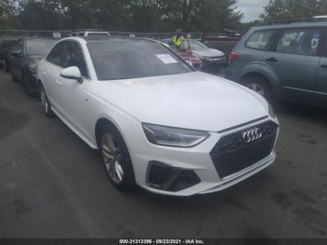 AUDI A4 SEDAN 2021 waudaaf45ma061629