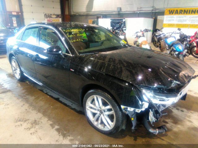 AUDI A4 SEDAN 2021 waudaaf49ma055963