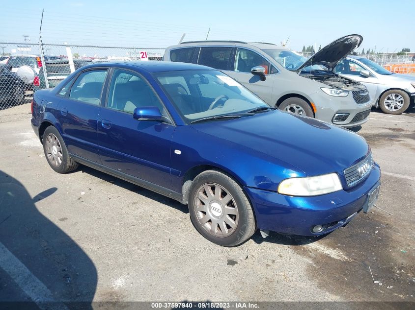 AUDI A4 2001 waudc68dx1a039576