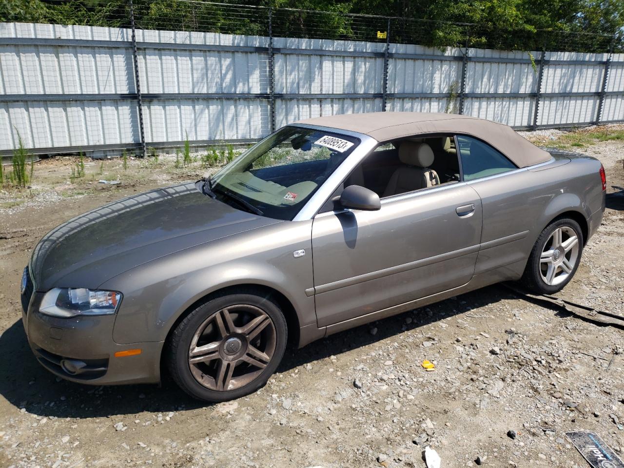 AUDI A4 2007 waudf48h77k025586