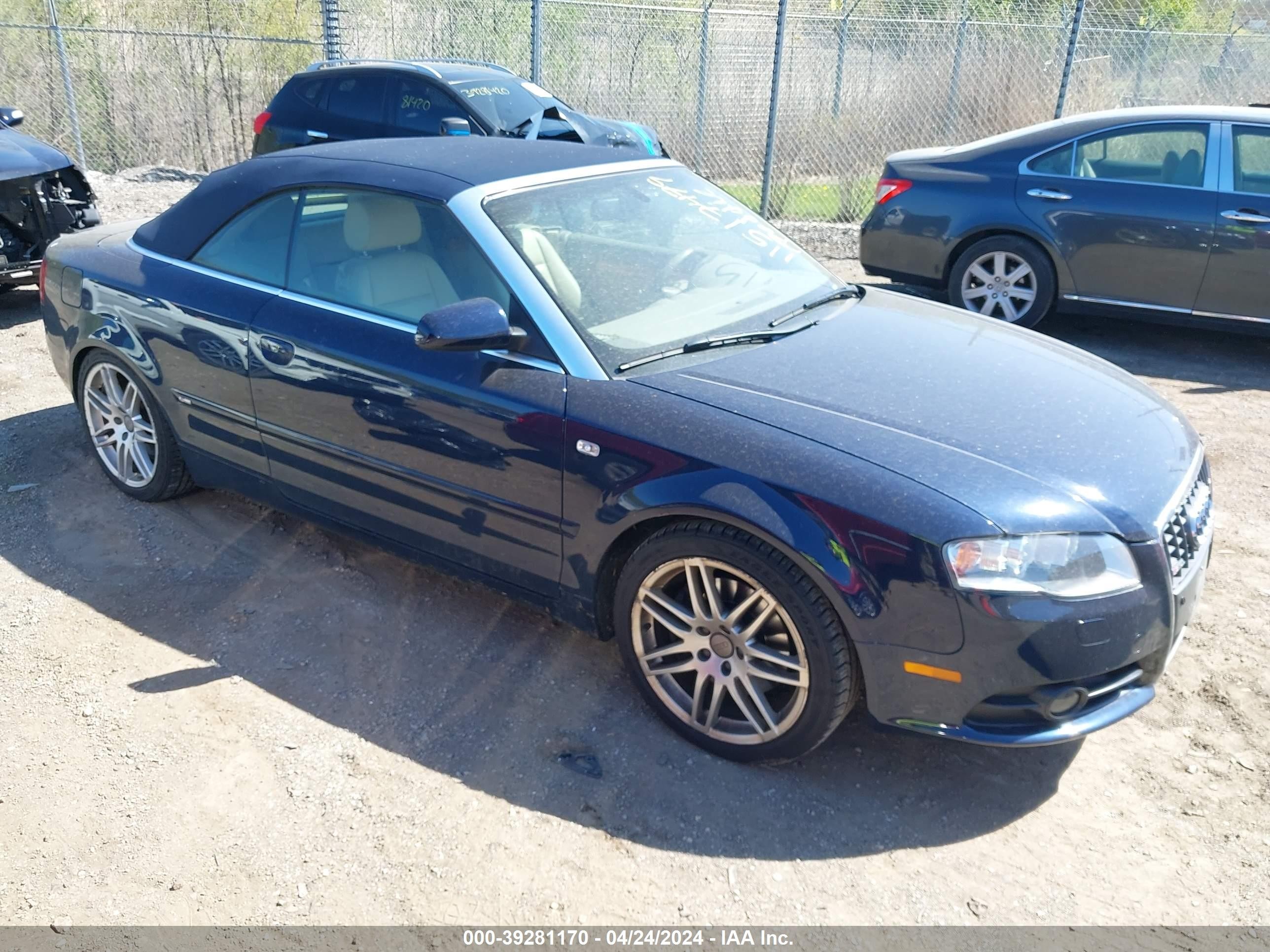 AUDI A4 2009 waudf48h79k007592